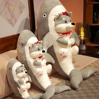 4070ซม. Cat Shark Plush Soft ของเล่นตุ๊กตาสัตว์น่ารักของเล่นสุนัข Plush ตุ๊กตา Plushie แฟนเด็กของขวัญเด็กฟรี Ship