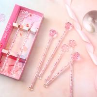 {Xiaoyi Coffee} 2ชิ้น/เซ็ต Cat 39; S Claw Stirring Rod แก้วเพชร Cherry Blossoms Stick ช้อนค็อกเทลชากาแฟ Stirrer Drinkware เครื่องมือ