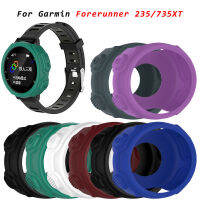 เคสป้องกันสมาร์ทวอทช์ซิลิโคนสำหรับ Garmin Forerunner 235 735XT สปอร์ต Tpu แบบนิ่มกรอบกันน้ำ