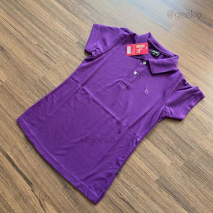 poloshirt-geeko-ตรากวาง-สีม่วงเข้ม-แบบสวย-ใส่สบายไม่ร้อน-สุดยอดสินค้าขายดี-อันดับ-1-เป็นแบรนด์คนไทย-ผลิตโดยคนไทย-ใช้วัตถุดิบในประเทศไทยทั้งหมด-100-สวมใส่ได้ทุกเพศ-ทุกวัย-เนื้อผ้านุ่ม-สวมใส่สบาย