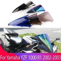 Windshield For YAMAHA YZF R1 1000 YZFR1 2002-2003 Double Bubble WindScreen Motorcycle Accessories Fairing Deflector