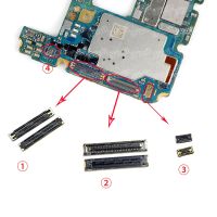 [Hot K] 2ชิ้น-10ชิ้นแผงวงจรหลักปลั๊ก FPC LCD ตัวเชื่อมต่อเมนบอร์ดขั้วต่อแผ่นวงจรพิมพ์เมนบอร์ดบอร์ด USB ปลั้กแบตเตอร์รี่สำหรับ Samsung Galaxy S20 G981