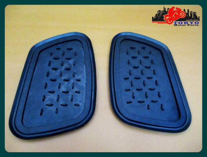 honda-c95-c92-ca95-ca92-ca160-fuel-tank-rubber-knee-pad-black-1-pair-ยางข้างถัง-ยางรองเข่าข้างถัง-สีดำ-1-คู่