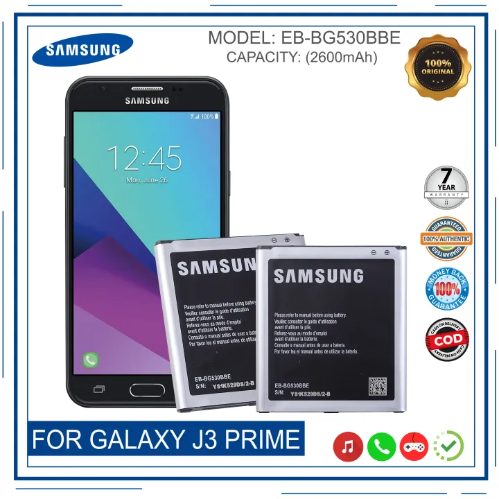 Samsung Galaxy J3 Prime Battery Model EBBG530BBE EBBG530CBE EB