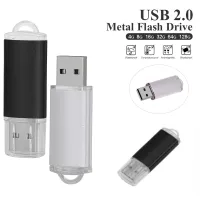 Pendrive แฟลชไดรฟ์2.0 Usb ไดร์ฟปากกา4Gb Usb แท่ง Usb 64Gb สีดำ Memoria Usb แฟลช U Disk 32Gb 16Gb USB