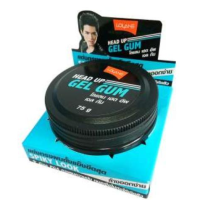 Lolane Head up Gel Gum จัดแต่งทรงผม ตั้งแข็งขีดสุด Spiky Look เนื้อเจล สำหรับผมสั้น เซ็ตทรงผมตั้ง ไม่ก่อให้เกิดสิว หล่อได้ตลอดวัน 75g. (คาดฟ้า)