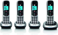 Motorola CD4014 CD4 Series Digital Cordless Telephone with Answering Machine (4 Handsets) 4-Handset