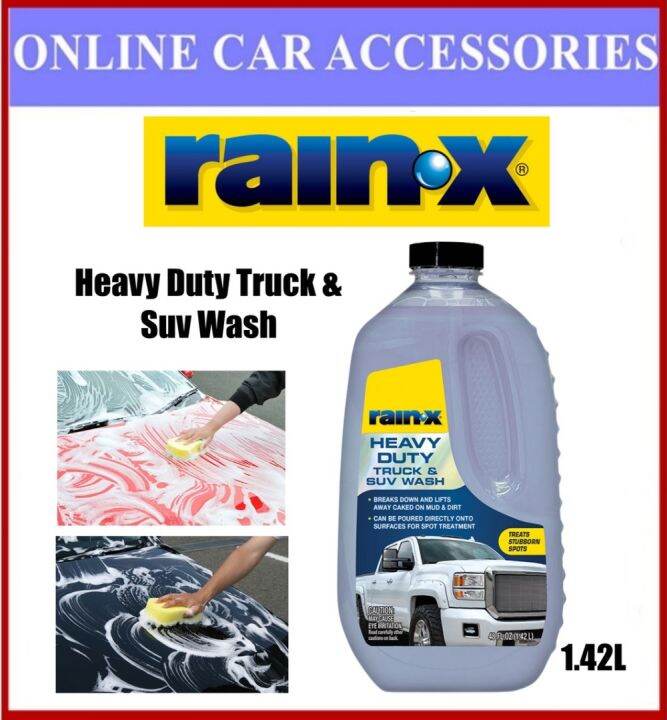 RainX Heavy Duty Truck & Suv Car Wash Shampoo 1.42L Rain X Lazada