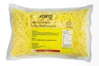 KONTO บุกเส้นสปาเกตตี้ สปาเก็ตตี้บุก บุก คอนโตะ 200 g x 1 ถุง ลักษณะเป็นเส้นแบนสีเหลือง ผลิตจากแป้งบุกคุณภาพสูงผสมกับสีธรรมชาติสกัดจากดอก