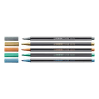 STABILO สตาบิโล Pen 68 metallic Fibre-Tip Pen ปากกา ปากกาสี ปากกาสีหมึกน้ำ จำนวน 1 ด้าม (in OPP)