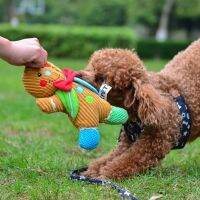 〖Love pets〗 1pcs Gingerbread Man Dog Toys Pet Christmas Dog Toy Vocalization Plush Bite Resistant Toy Dog Christmas Gift Pet Supplies