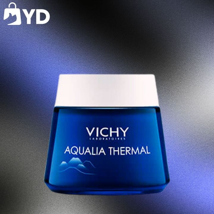vichy-aqualia-thermal-night-spa-ครีมบำรุงหน้าเพิ่มความชุ่มชื่น-สบายดุจทำสปา-75มล