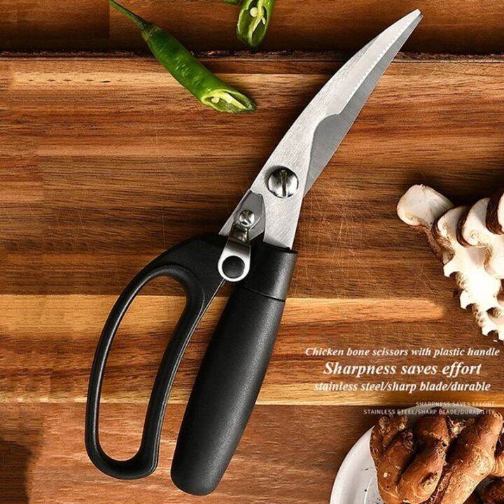 Multifunction Stainless Steel Kitchen Scissors Meat Cutting Scissors