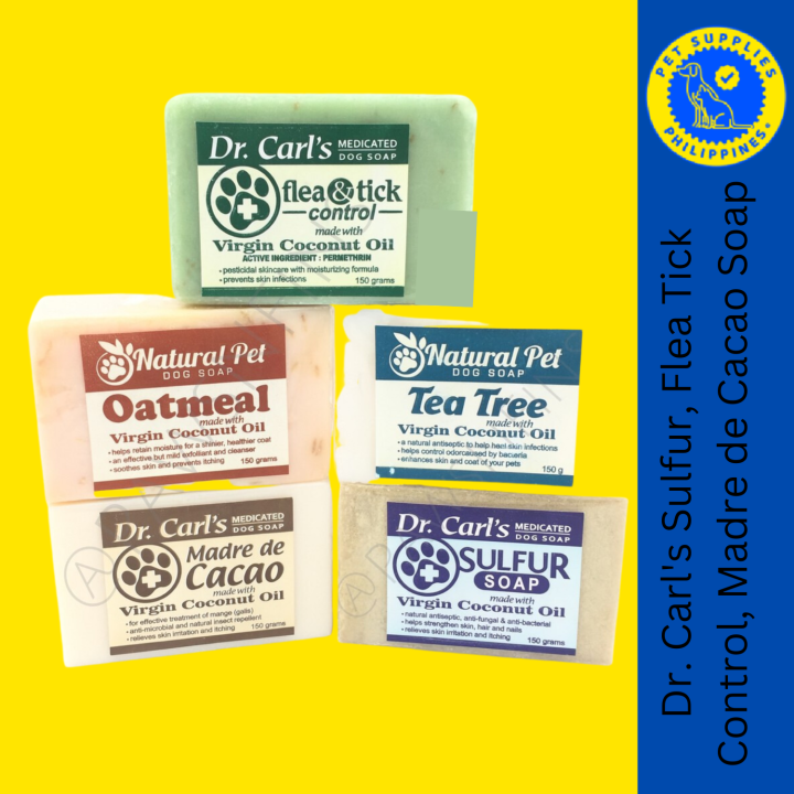 Dr Carls Nature Pet Madre de Cacao, Tea tree, Tick and Flea, Oatmeal