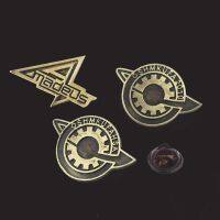 【CW】 Cartoon Steins Gate Badge Brooches Pins Makise Kurisu Labmen The of Stone Metal Men Shirt