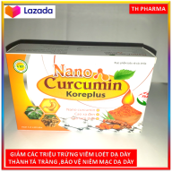 Viên Uống giảm viêm loét dạ dày, tá tràng Nano Curcumin FRANCE Xạ đen thumbnail