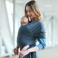 Elastic Baby Carrier Front Carry Solid Color Lightweight Warm Adjustable Baby Sling Cover for Toddler Girls Boys 12 Colors