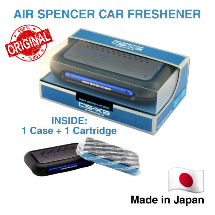 AIR SPENCER Air Freshener for Car CSX3 Squash Lime Soda Made in Japan