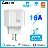 [HOT GELLXKOWOIGHIO 527] Wifi สมาร์ทเสียบสหภาพยุโรป16A/20A AC100 240โวลต์สมาร์ทซ็อกเก็ตเต้าเสียบไฟฟ้า Alexa อลิซ Google บ้านการควบคุมเสียงสำหรับ Tuya สมาร์ทชีวิต APP