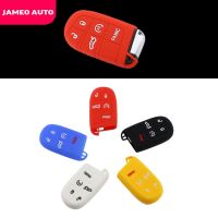 {Lili Car product} แต่งรถยนต์อัตโนมัติกุญแจรถซิลิโคน Jameo เคสสำหรับหลบรถจี๊ปการเดินทางไครสเลอร์300แกรนด์เข็มทิศเชอโรกีผู้รักชาติ