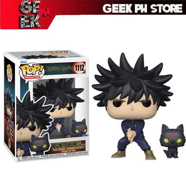 Funko Pop! Animation: Jujutsu Kaisen - Megumi Fushiguro With Divine Dog ...