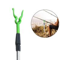 Adjustable Fishing Bankstick Extending Rod Rest Telescopic Fishing Stand Holders Fishing Rod Bracket Fishing Accessories 50-80cm Accessories