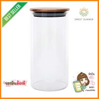 ขวดโหลแก้วฝาดึง KECH SS SLIM M 0.8 ลิตร สีใสGLASS CANISTER WITH PULL LID KECH SS SLIM M 0.8L CLEAR **ราคาดีที่สุด**