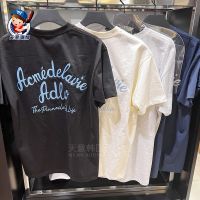 Adlvs เสื้อยืดแขนสั้น พิมพ์ลายตัวอักษร เรียบง่าย เข้ากับทุกการแต่งกาย สําหรับผู้ชาย และผู้หญิง