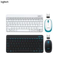 Logitech MK245 USB ไร้สายขนาดเล็กนาโนคีย์บอร์ดเล่นเกมตั้งค่า1000DPI เมาส์สรีรศาสตร์ชุดคอมโบสำนักงานบ้านสำหรับโน้ตบุ๊คแล็ปท็อป