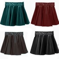 【CC】✹✷  Fashion  Waist Elasticity Pleated cloth Bandage Short Skirt YF204