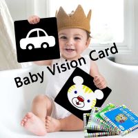 【CW】 And Card Newborn Early Education Books Baby 0 -6-12 Months Visual Stimulation Training Chasing Color