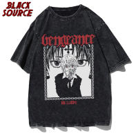 Vengeance เสื้อยืดผู้ชาย Anime Manga Awesome Cotton Tee เสื้อ Crew คอสั้นแขนเสื้อ T เสื้อผ้าที่ไม่ซ้ำกัน