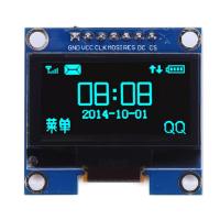 【สินค้ามาใหม่】จอ LCD OLED SSH1106 I2C 4pin โมดูลแสดงผล1.3นิ้วจอแสดงผลแอลอีดีโมดูลแสดงผล7pin SPI จอแสดงผลสีขาว/น้ำเงินสำหรับ Arduino.