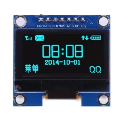 โมดูลจอแสดงผลแอลอีดีจอ LCD OLED 1.3นิ้ว4pin IIC I2C SSH1106ไดรฟ์,โมดูล LCD 7pin SPI จอแสดงผลสีขาว/น้ำเงินสำหรับ Arduino.
