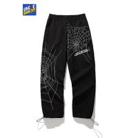 UNCLEDONJM Spider embroidery Baggy Harem Pants Streetwear Men 2020 Summer Hip Hop Casual Trousers Fashion Male Pants