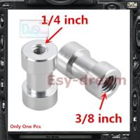 1/4 quot; Female to 3/8 quot; Female Threaded Screw Adapter Spigot Stud 1/4-3/8 for Tripod Light Camera Photography 3/8-1/4