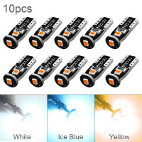 10ชิ้น/ล็อต Super Bright Error ฟรี194 168 175 2825 W5W T10 912หลอดไฟ LED Xenon สีขาว3030ชิปเซ็ตสำหรับภายในรถ