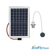 6V 10W Solar Oxygen Pump/Solar Powered Oxygenator Water Oxygen Pump Pond Aerator Aquarium Air Pump Solar Panel Water Pump