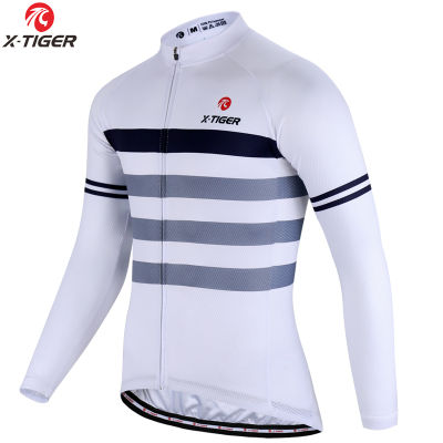 X-TIGER Autumn Long Sleeve Cycling Jersey MTB Bike Clothes Cycling Clothing Bicycle Sportwear Maillot Ropa Ciclismo