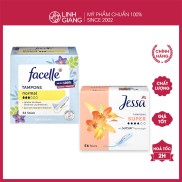 Băng vệ sinh đút Tampon Facelle Jessa Đức đi biển đi bơi thấm hút tốt Linh