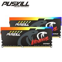 PUSKILL Memoria RAM RGB 8GBx2 1600MHz 12800S Udimm Dual Channel DIMM Desktop Memory Rams