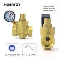 1/2" 3/4" 1" 16bar Brass Water Pressure Regulator Reducer DN15 DN20 DN25 With Gauge Meter for Hydraulic Instability/Purifier Valves