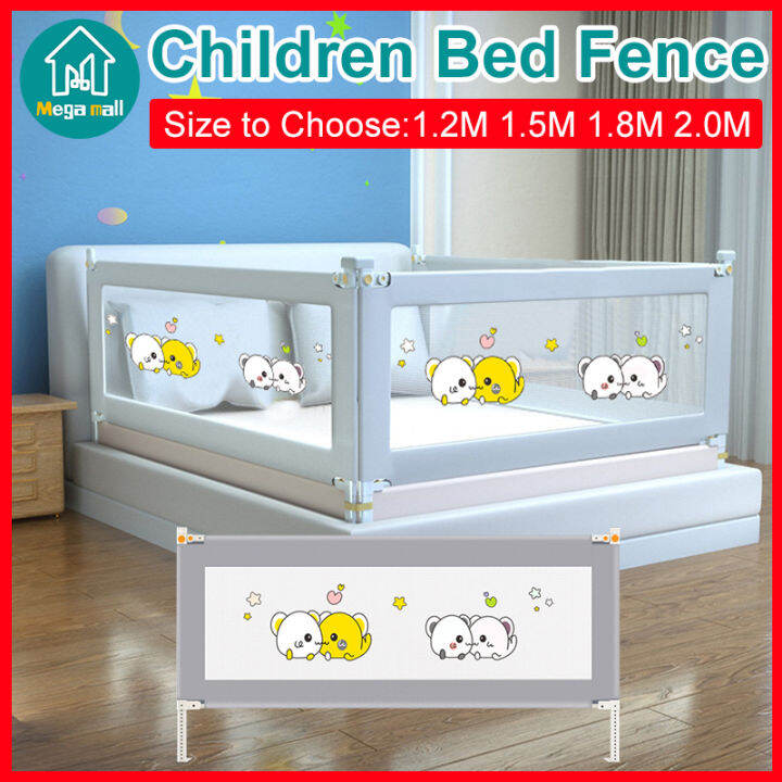 1.2M/1.5M/1.8M/2.0M Adjustable Bed Fence For Baby Baby Bed Guardrail