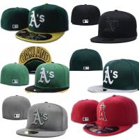 ∏◕☄ 0akland Athletics As Snapback Men Women fashion Close Full Fitted Cap Hip Hop Hat Topi KFE3