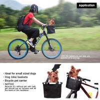 Bicycle Basket Pouch Front Pannier Bag Bike Bags Aluminum Alloy Carrier Cycling Top Basket Handlebar Storage Container