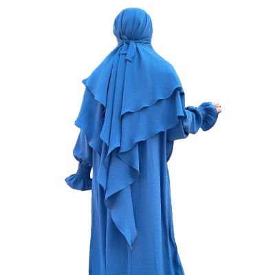 【YF】 New EID Stylish Muslim Prayer headscarf Khimar abaya women Headscarf Hijab