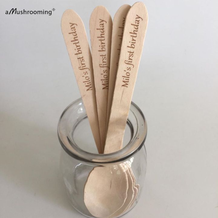 hot-x50-wood-engraved-spoons-biodegradable-disposable-dessert-birthday-dinner-eco-friendly