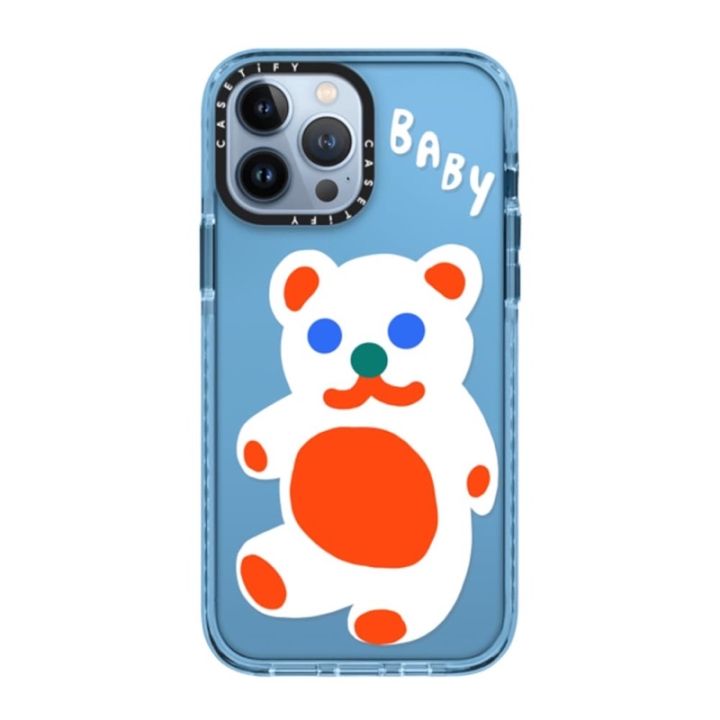 m3m-เคสสวยหรู-เคสเสริมดวง-เคสมหามงคล-เคสกันกระแทก-casetify-baby-bear-by-katie-benn-pre-order-เลือกเคสได้-เคสใส-เคสสวยๆ-เคสกระจก