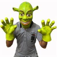 คอสเพลย์ปาร์ตี้วิกผมคอสเพลย์เต็มชุดแฟนซีฮาโลวีนสีเขียว Shrek S Claws ภาพยนตร์อนิเมะ