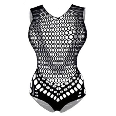 ☞ Top Selling Woman Cropped Hollow Out Fishnet Seamless Camisoles Nightwear